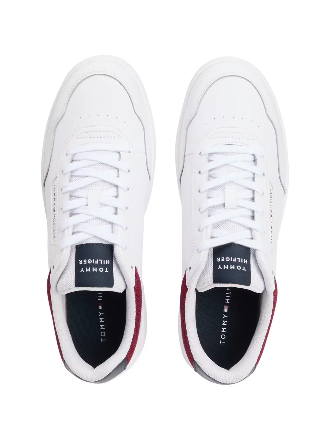 Image for TOMMY HILFIGER BASKET CORE LEATHER TRAINERS | Tommy Hilfiger|Tommy Hilfiger FOOTWEAR | Morans Menswear