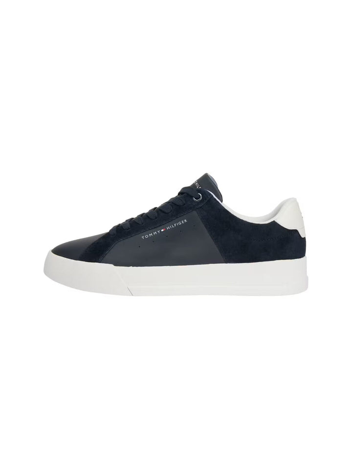 Image for TOMMY HILFIGER COURT MIX NUBUK TRAINERS | Tommy Hilfiger|Tommy Hilfiger FOOTWEAR | Morans Menswear
