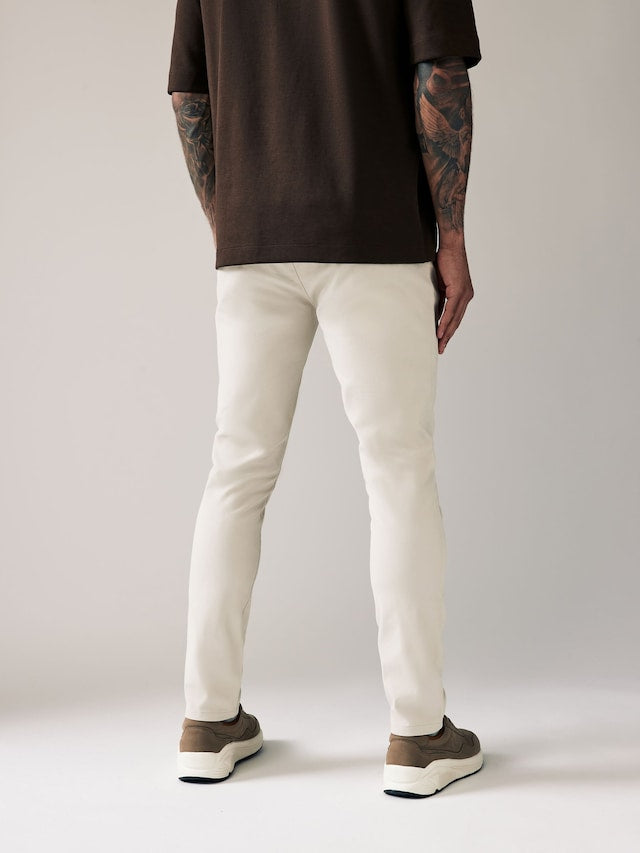 Image for NALA CREAM Y LYON SLIM STRETCH CHINOS | Nala | Morans Menswear