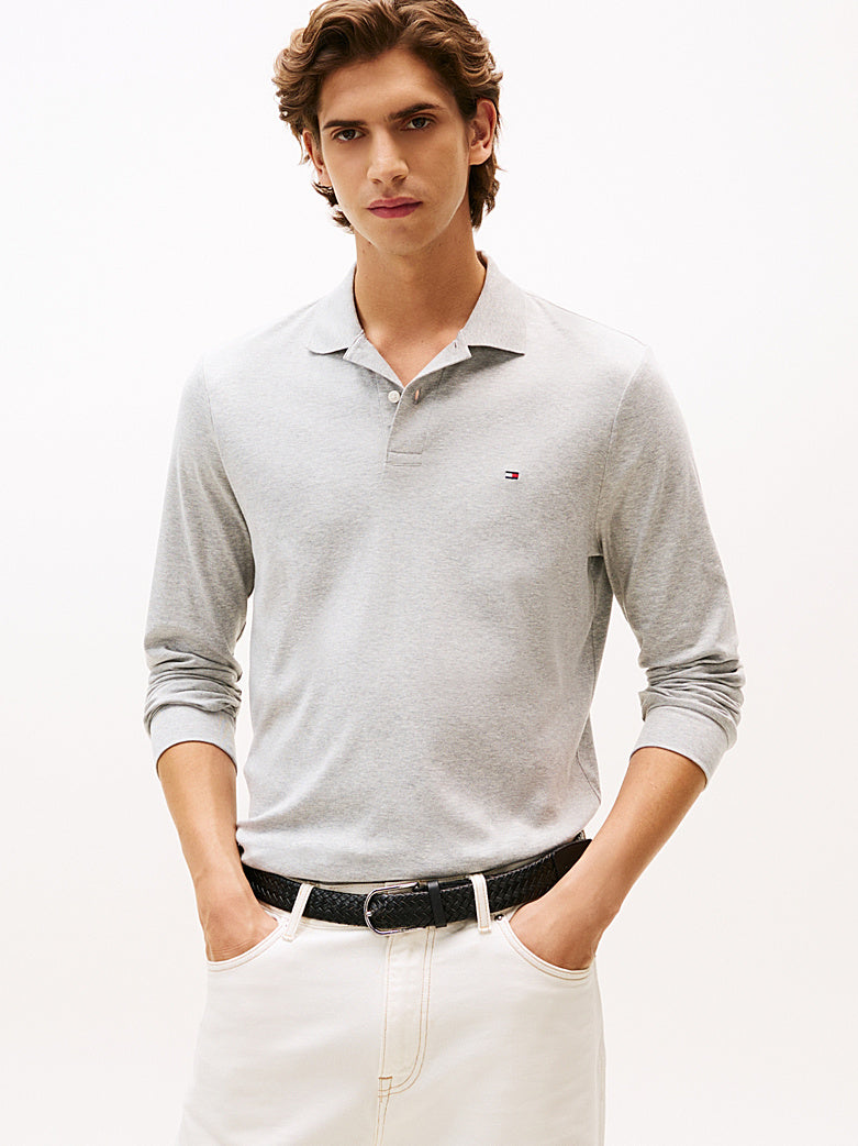 Image for TOMMY HIILFIGER LS LIQUID COTTON POLO | Tommy Hilfiger | Morans Menswear
