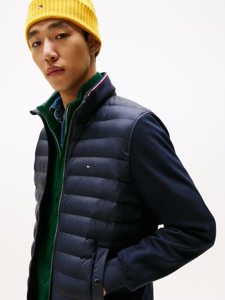 Image for TOMMY HILFIGER MIX MEDIA ESS R HYBRID JACKET | Tommy Hilfiger | Morans Menswear