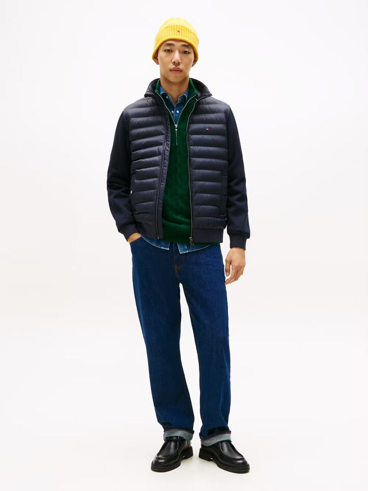 Image for TOMMY HILFIGER MIX MEDIA ESS R HYBRID JACKET | Tommy Hilfiger | Morans Menswear