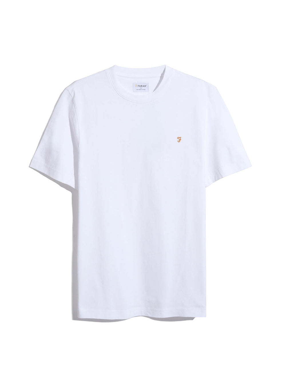 Image for FARAH DANNY REG SS WHITE TEE | Farah | Morans Menswear