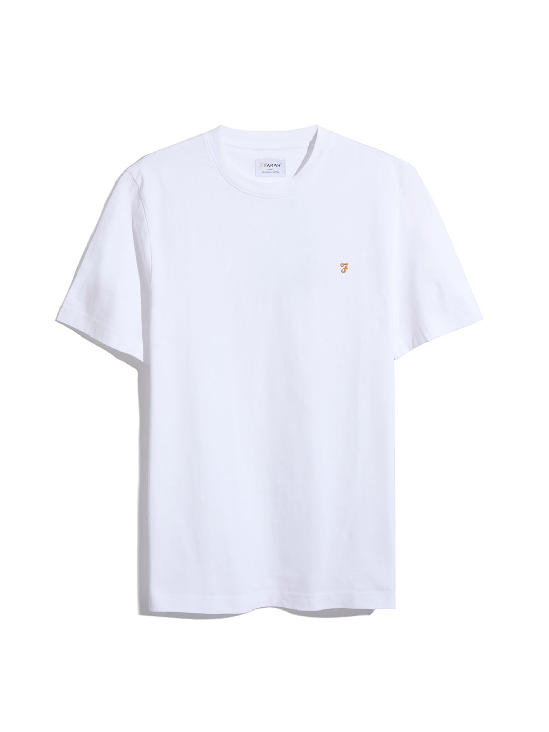 Image for FARAH DANNY REG SS WHITE TEE | Farah | Morans Menswear