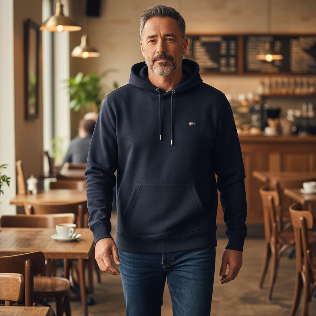 Image for GANT SHIELD HOODIE | GANT | Morans Menswear