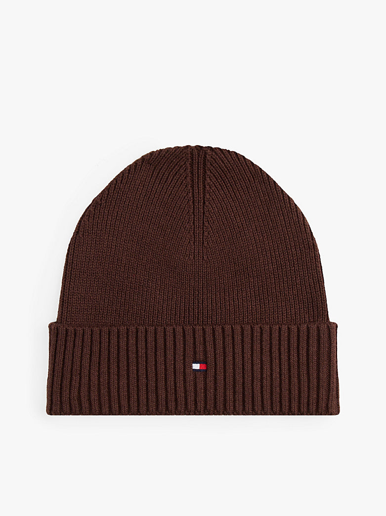 Image for TOMMY HILFIGER FLAG PIMA COTTON BEANIE | Tommy Hilfiger|Tommy Hilfiger Accessories | Morans Menswear