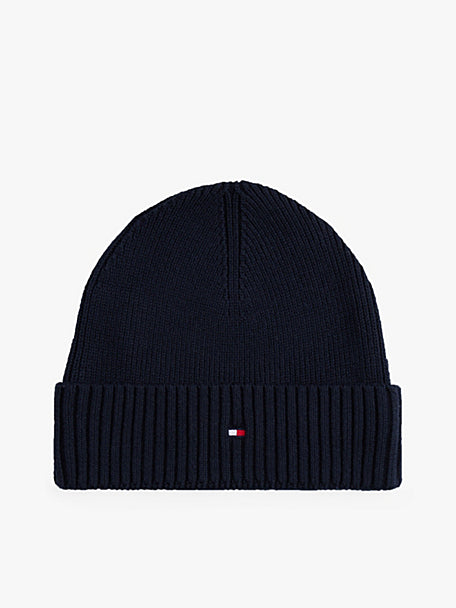 Image for TOMMY HILFIGER FLAG PIMA COTTON BEANIE | Tommy Hilfiger|Tommy Hilfiger Accessories | Morans Menswear