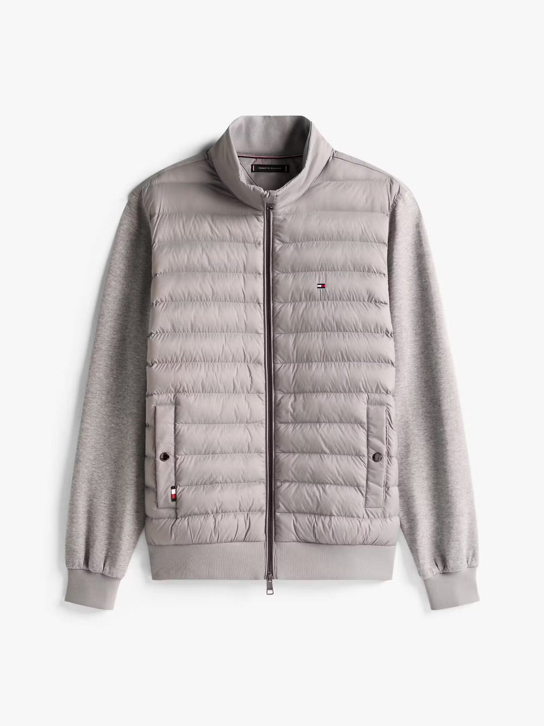 Image for TOMMY HILFIGER MIX MEDIA STAND HYBRID JACKET | Tommy Hilfiger | Morans Menswear