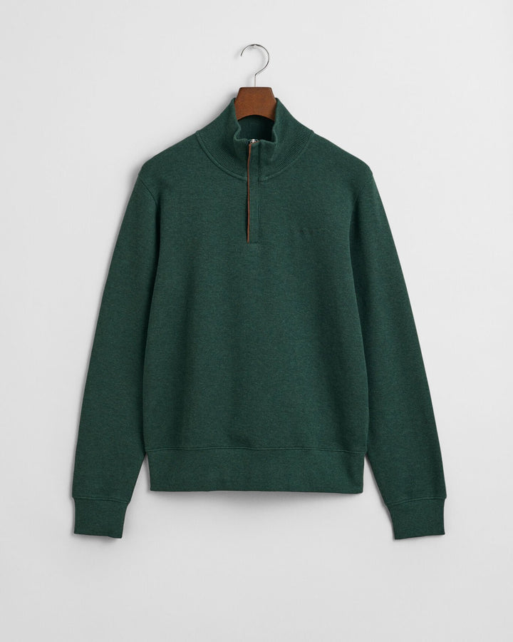 Image for GANT SACKER RIB 1/2 ZIP SWEATSHIRT | GANT | Morans Menswear