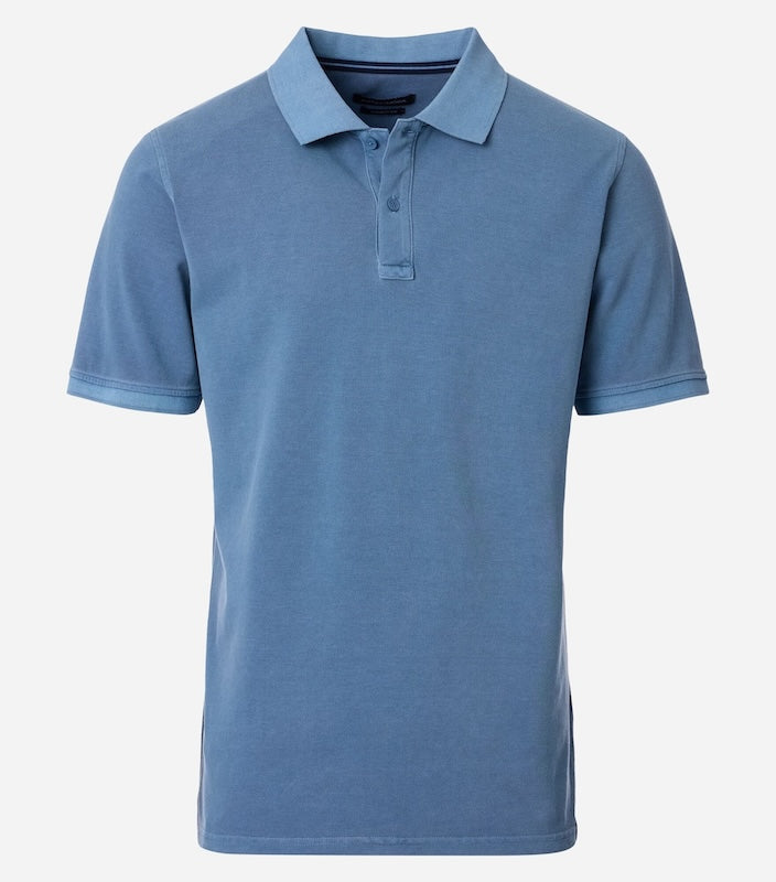 Image for CASA MODA BLUE POLO | Casa Moda | Morans Menswear