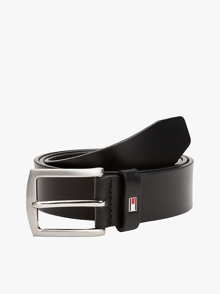 Image for TOMMY HILFIGER NAVY LEATHER BELT | Tommy Hilfiger|Tommy Hilfiger Accessories | Morans Menswear