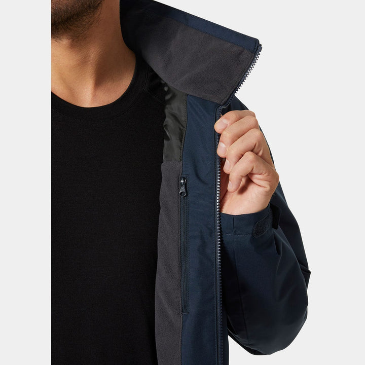 Image for HELLY HANSEN CREW MIDLAYER WATERPROOF JACKET | Helly Hansen | Morans Menswear