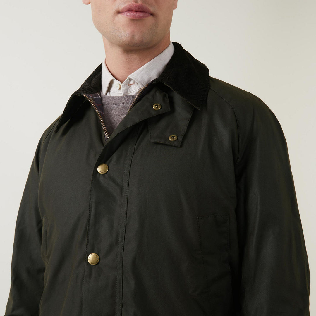 Image for BARBOUR ASHBY WAX JACKET | Barbour | Morans Menswear