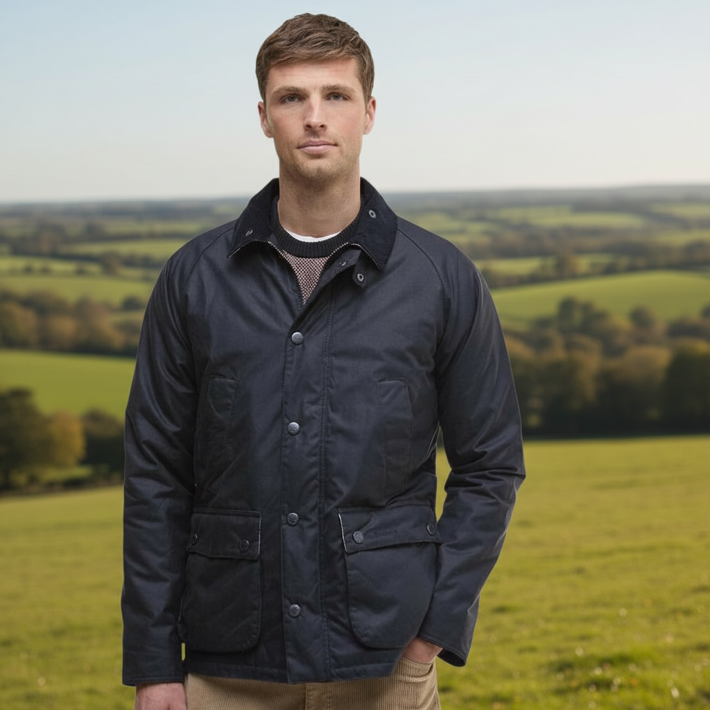 Image for BARBOUR ASHBY WAX JACKET | Barbour | Morans Menswear