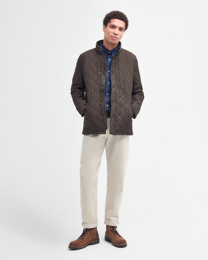 Image for BARBOUR POWELL QUILTED JACKET | Barbour | Morans Menswear