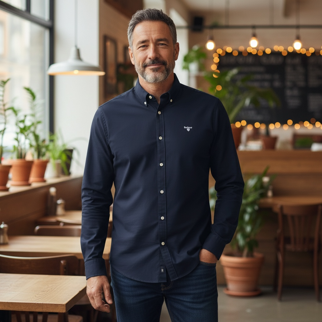 Image for BARBOUR OXTOWN TAILORED SHIRT | Barbour | Morans Menswear