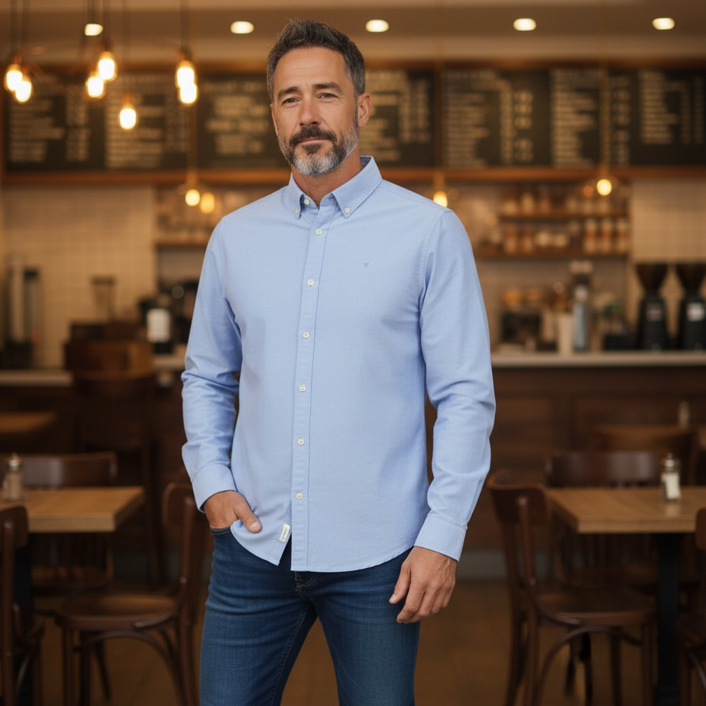 Image for BARBOUR OXTOWN TAILORED SHIRT | Barbour | Morans Menswear