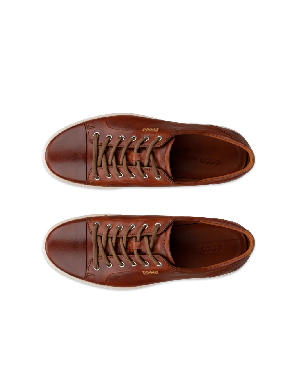 Image for ECCO SOFT VII LACED COGNAC SHOE | ECCO Shoes | Morans Menswear