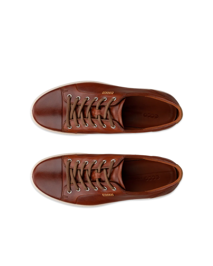 Image for ECCO SOFT VII LACED COGNAC SHOE | ECCO Shoes | Morans Menswear