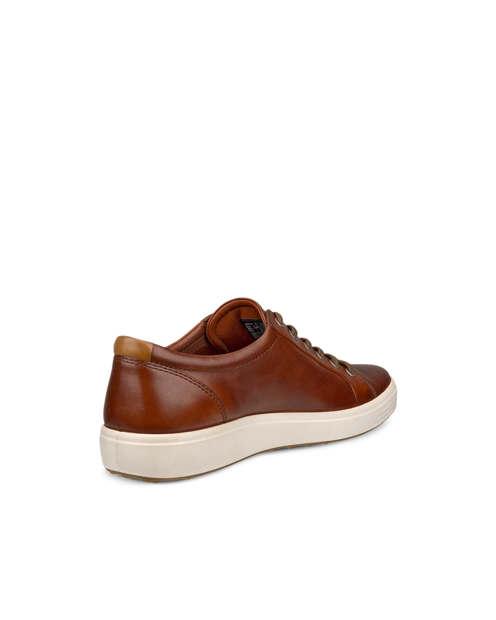 Image for ECCO SOFT VII LACED COGNAC SHOE | ECCO Shoes | Morans Menswear