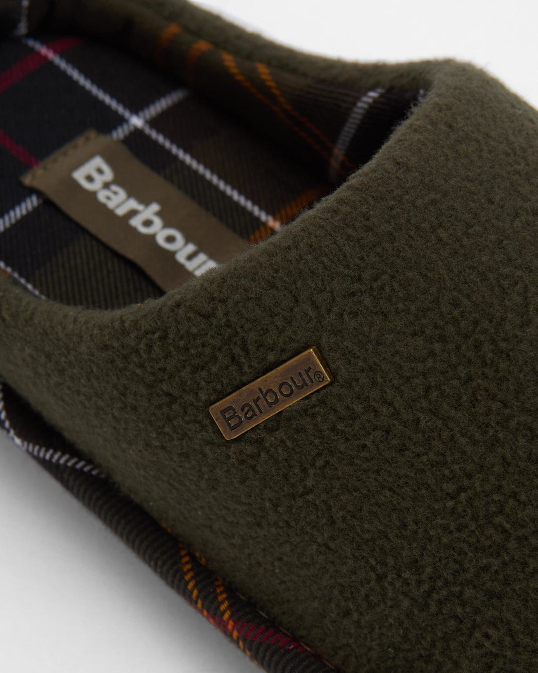 Image for BARBOUR HEXHAM OLIVE SLIPPERS | Barbour | Morans Menswear