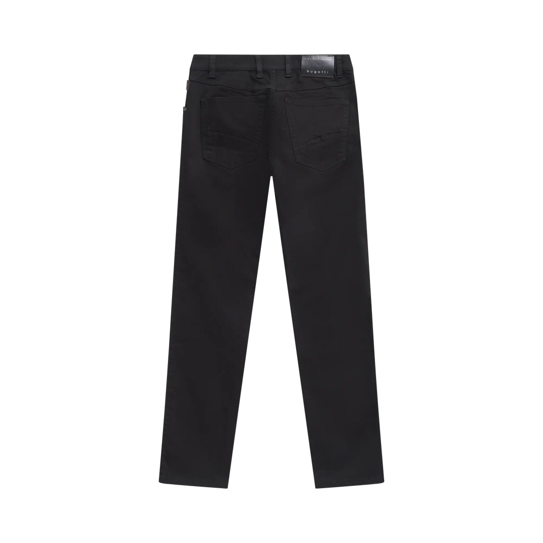 Image for BUGATTI  BLACK TAPPERED JEANS | Bugatti | Morans Menswear