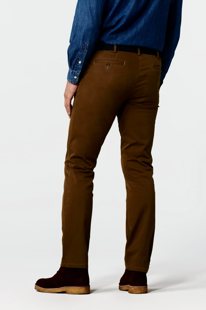 Image for MEYER OSLO BROWN CHINOS | Meyer Chinos | Morans Menswear