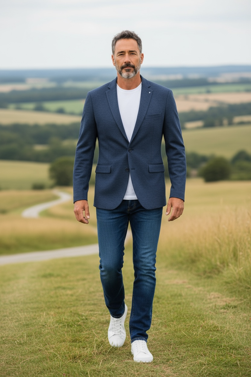Image for DG DAMON NAVY BLAZER | DG | Morans Menswear