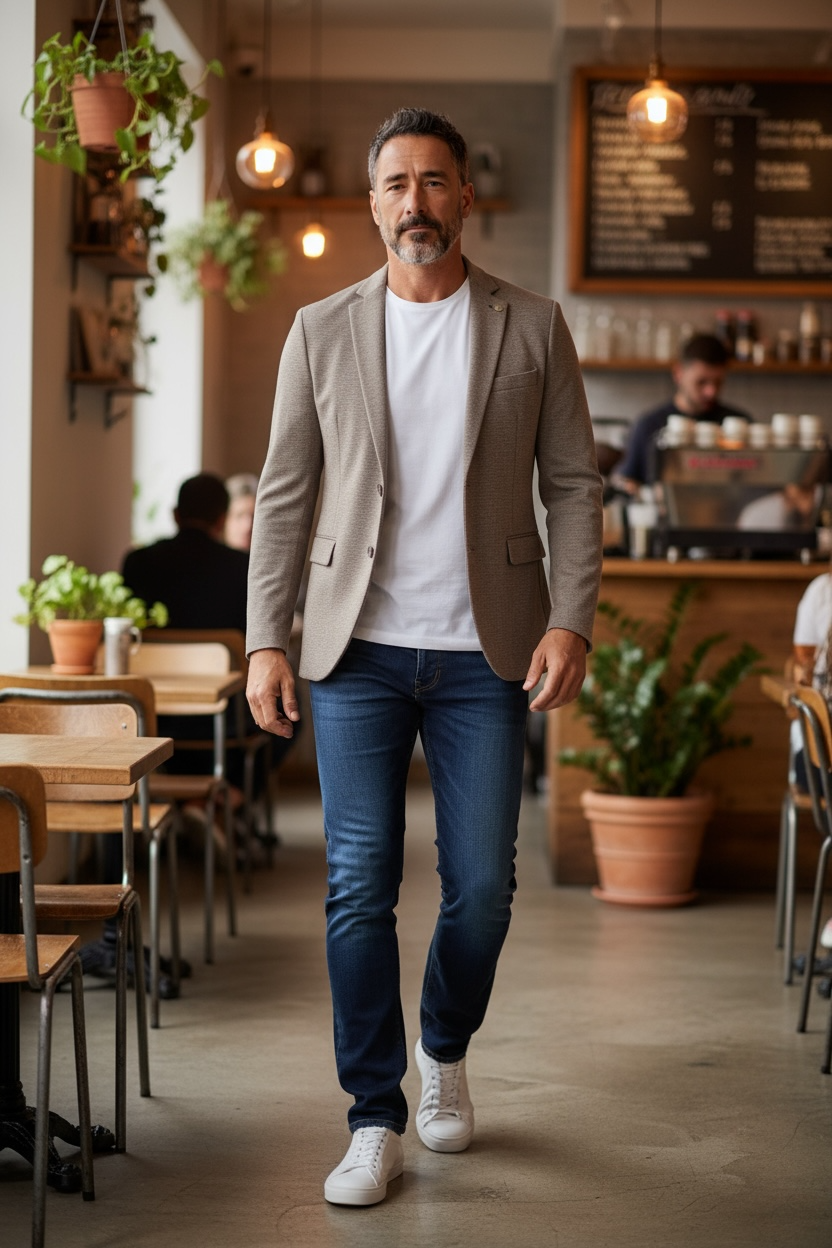 Image for DG DAMON TAUPE BLAZER | DG | Morans Menswear