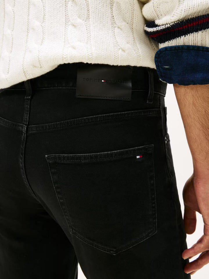 Image for TOMMY HILFIGER DENTON BLACK DENIMS | Tommy Hilfiger | Morans Menswear