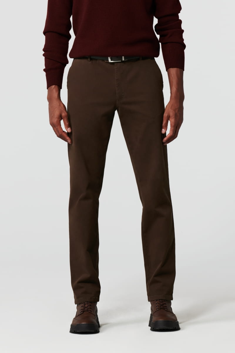 Image for BRUHL VENEICE BROWN CHINOS | Bruhl Chinos | Morans Menswear