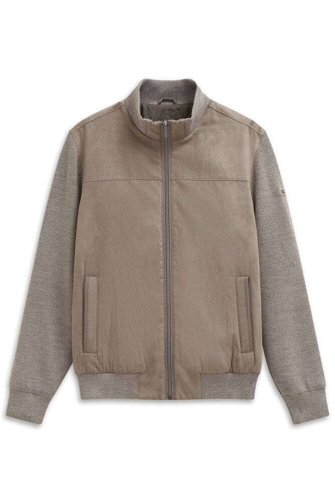 Image for BUGATTI BROWN HYBRID JACKET | Bugatti | Morans Menswear