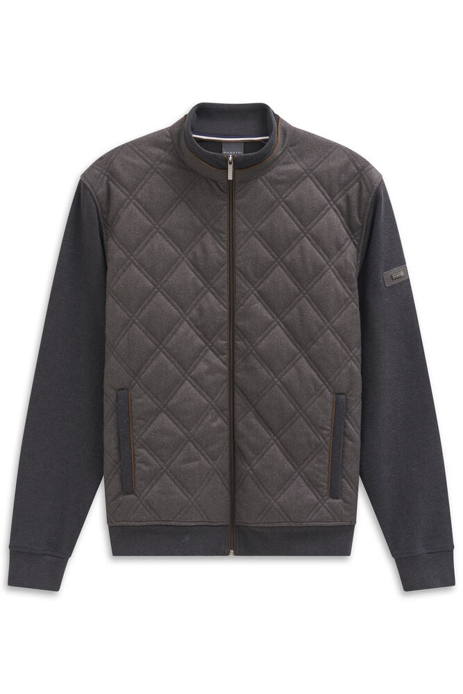 Image for BUGATTI BROWN HYBRID JACKET | Bugatti | Morans Menswear