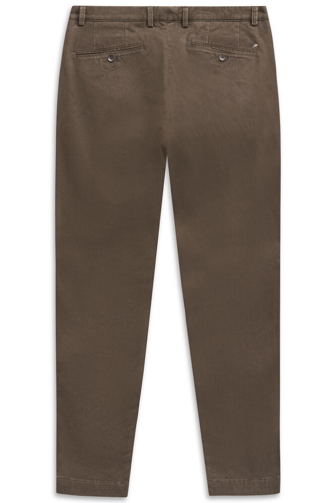 Image for BUGATTI TAPPERED FIT BROWN CHINO | Bugatti | Morans Menswear