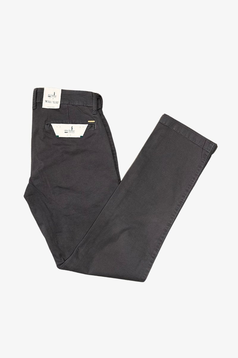Image for 6TH KANSAS GREY CHINO | 6th Sense | Morans Menswear