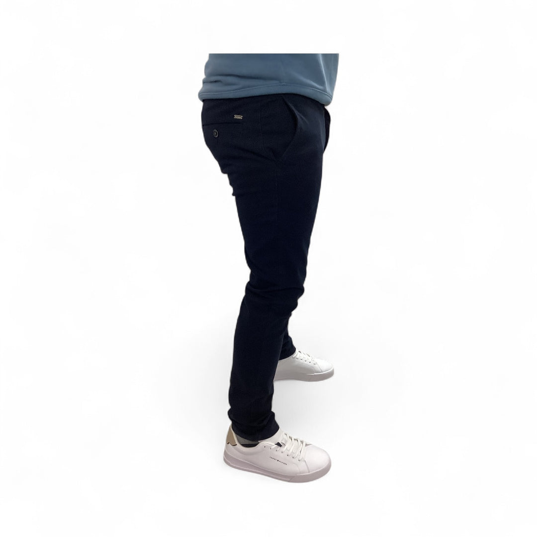 Image for NALA NAVY STRETCH SLIM CHINO | Nala | Morans Menswear