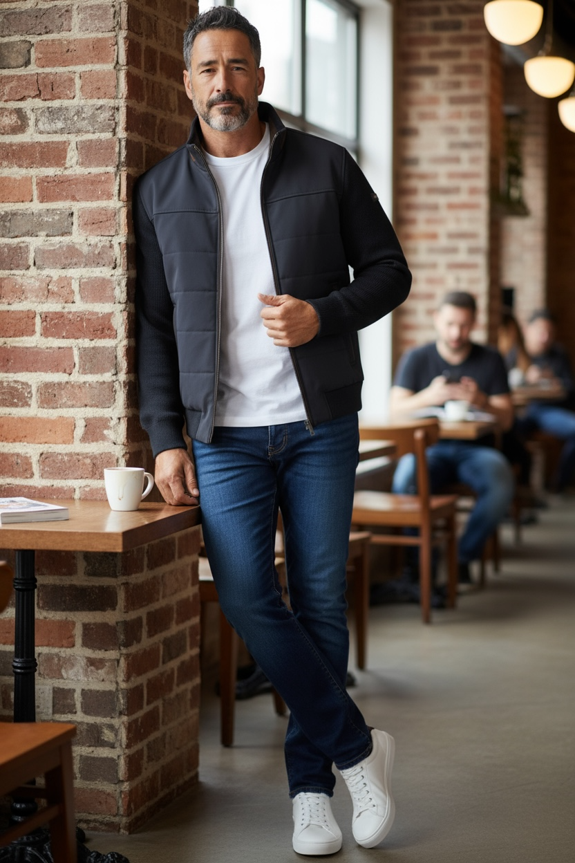 Image for BUGATTI HYBRID JACKET | Bugatti | Morans Menswear