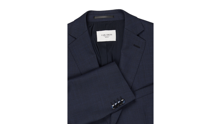 Image for CARL GROSS SHANE TRAVEL  NAVY SUIT JACKET | CARL GROSS TAILORING | Morans Menswear
