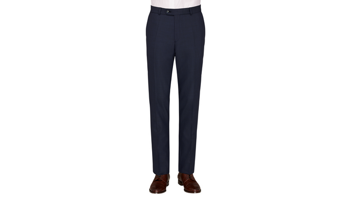 Image for CARL GROSS SHANE NAVY   TRAVEL SUIT TROUSERS | CARL GROSS TAILORING | Morans Menswear