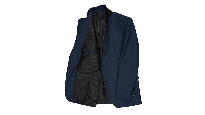 Image for CARL GROSS TRAVEL  SIMSON BLUE SUIT JACKET | CARL GROSS TAILORING | Morans Menswear
