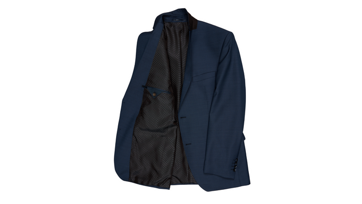Image for CARL GROSS TRAVEL  SIMSON BLUE SUIT JACKET | CARL GROSS TAILORING | Morans Menswear