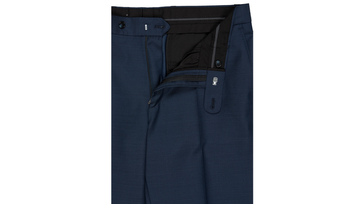 Image for CARL GROSS SIMON BLUE TROUERS | CARL GROSS TAILORING | Morans Menswear