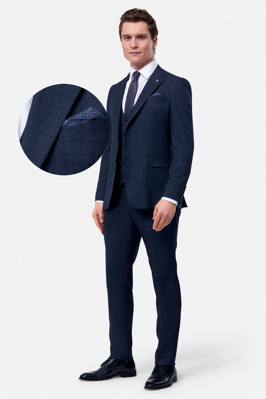 Image for BENETTI PHILIP INDIGO TROUSERS | Benetti | Morans Menswear