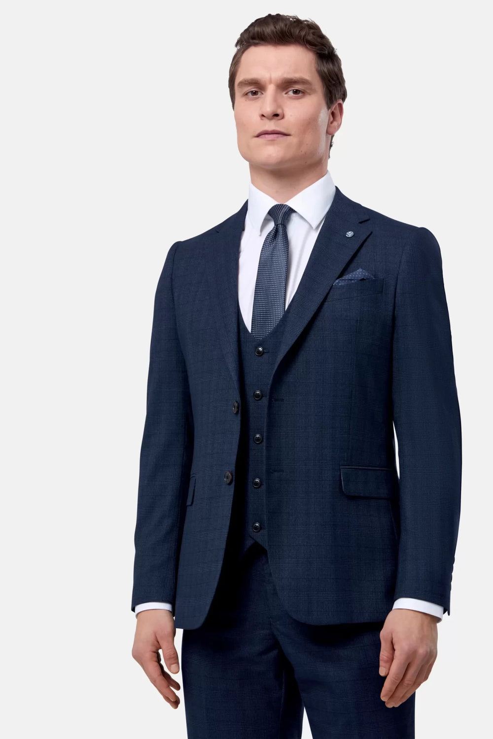Image for BENETTI PHILIP INDIGO SUIT JACKET | Benetti | Morans Menswear