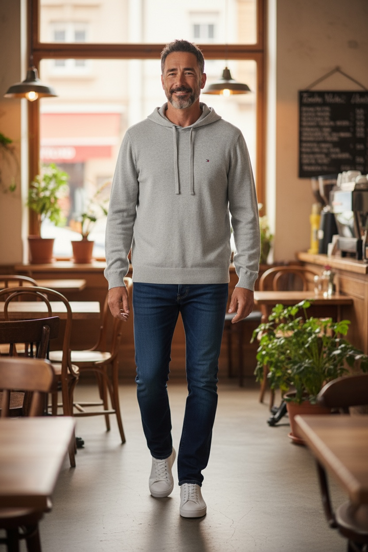 Image for TOMMY HILFIGER ESS COTTON HOODY | Tommy Hilfiger | Morans Menswear