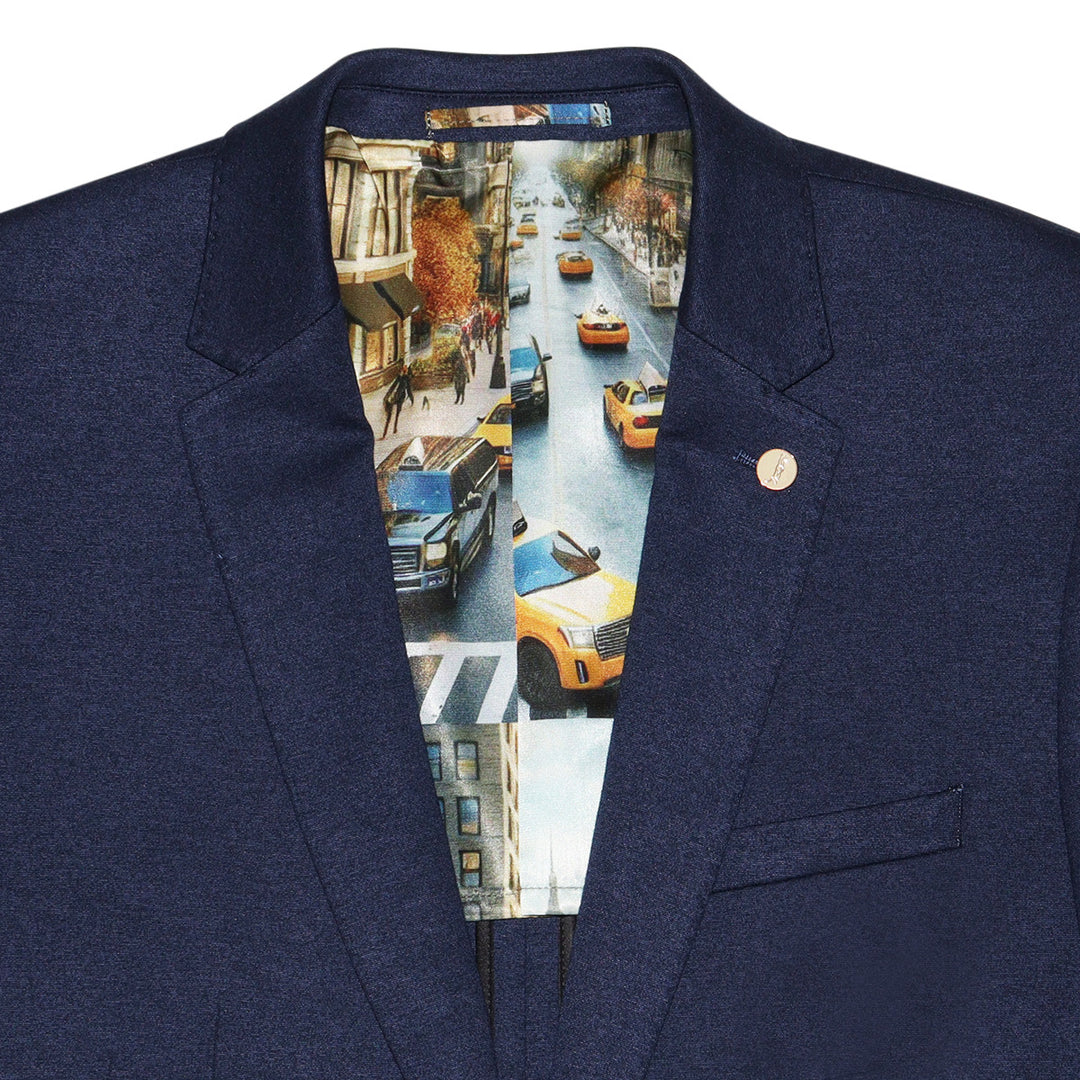 Image for 6TH SENSE SHADOW DENIM BLAZER | 6th Sense | Morans Menswear