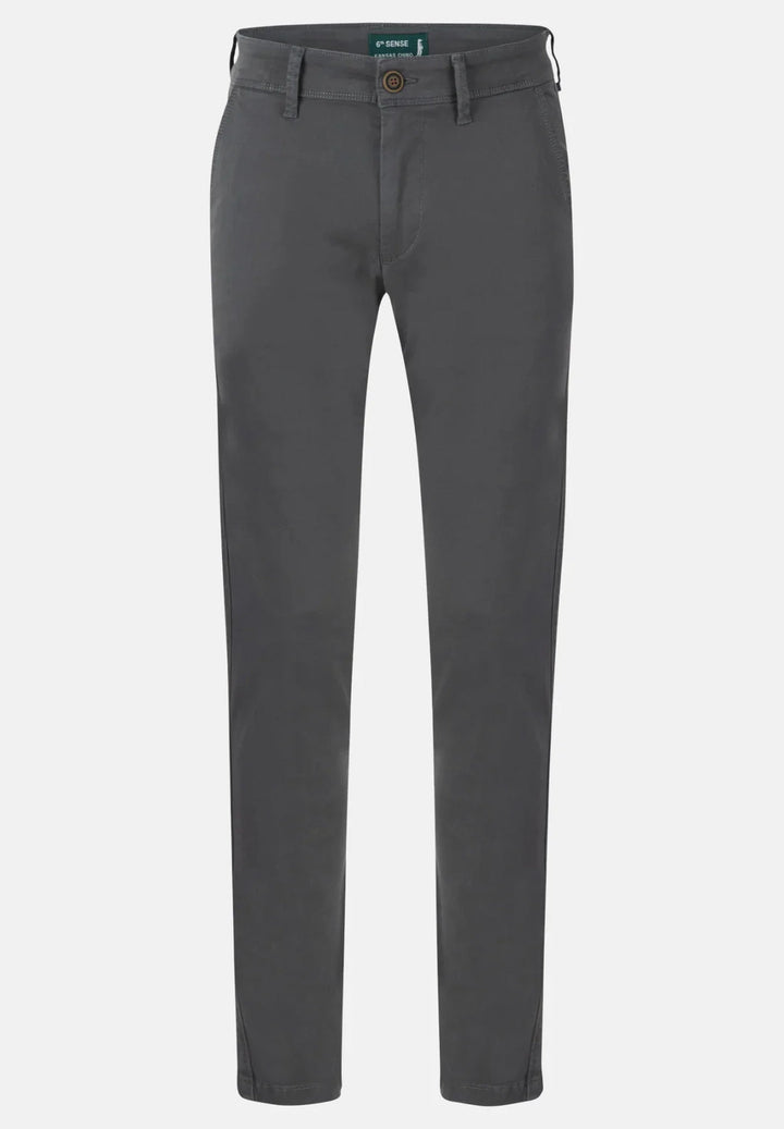 Image for 6TH SENSE KANSAS GREY CHINO | 6th Sense | Morans Menswear