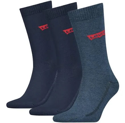 Image for LEVIS 3 PACK COTTON  SOCKS | Levis Underwear | Morans Menswear
