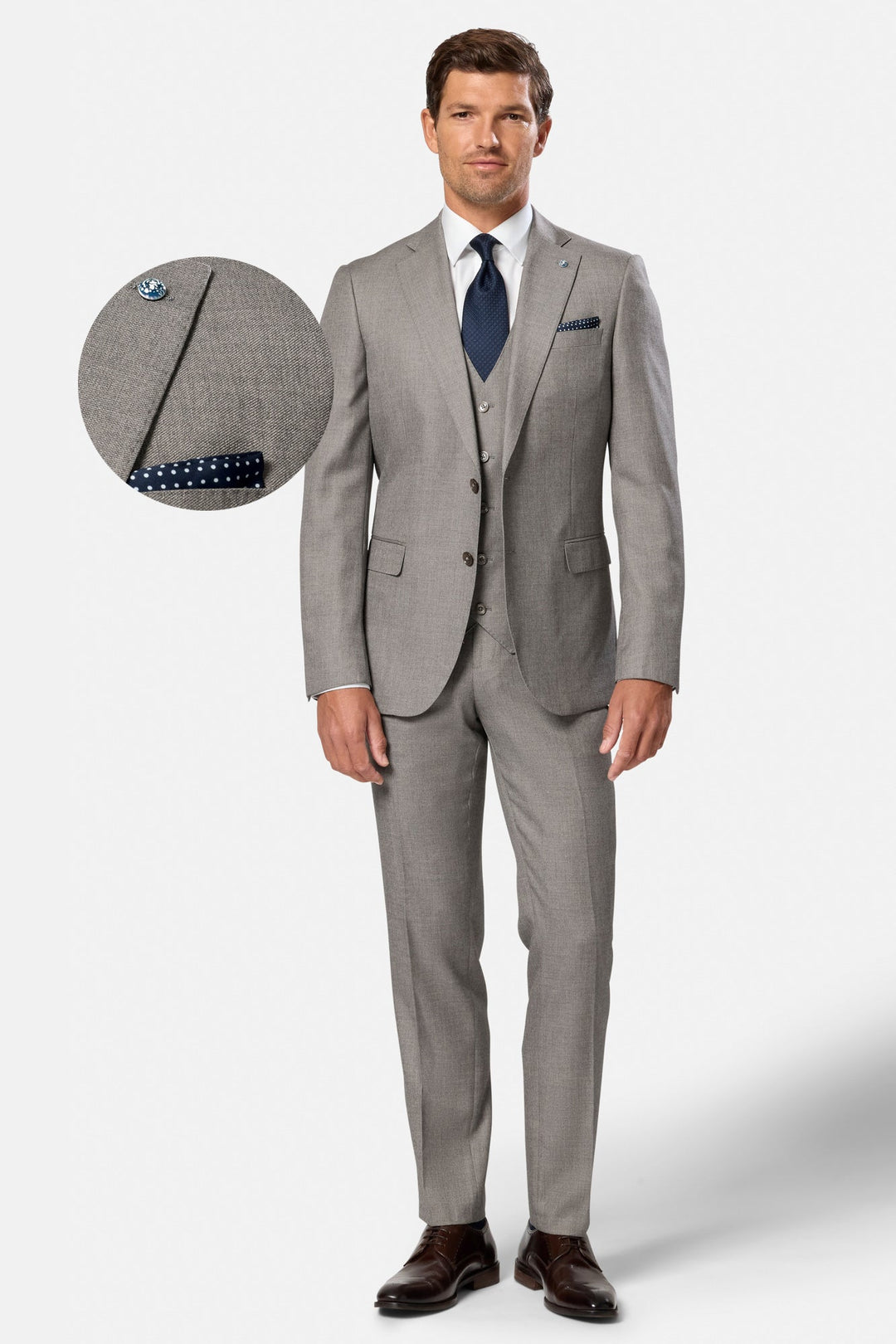 Image for BENETTI MARCO STONE TROUSERS MIX AND MATCH | Benetti | Morans Menswear