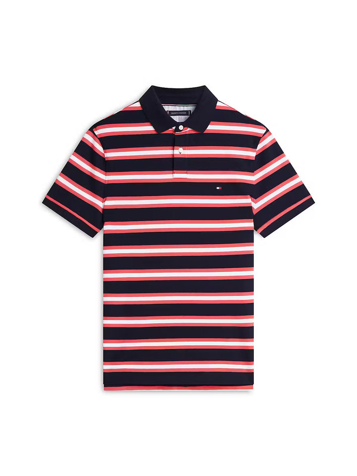 Image for TOMMY HILFIGER 1985 REGULAR STRIPE  POLO | Tommy Hilfiger | Morans Menswear